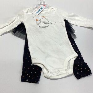 Carter's Halloween Baby Bodysuit and Pants Set With Tule Detail New 6 Months